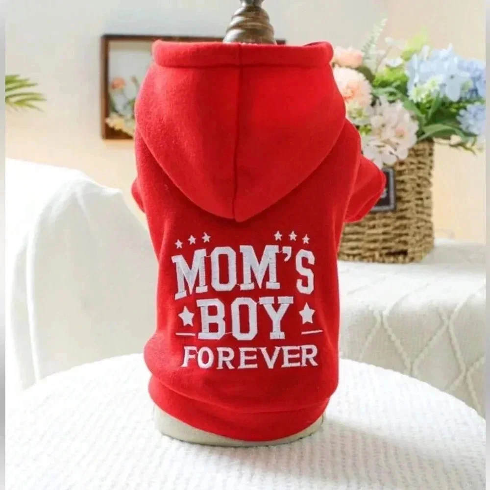 NEW w/o tags (NWOT) Dog Warm Hooded Sweatshirt For Cat/Dog Indoor & Outdoor
